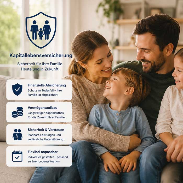 Familienschutz in der Kapitallebensversicherung